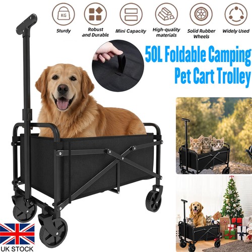 50l mini folding wagon - 50l, garden