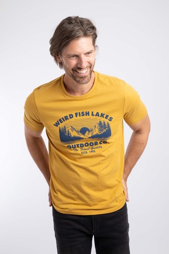 Weird fish lakes front print - weird,