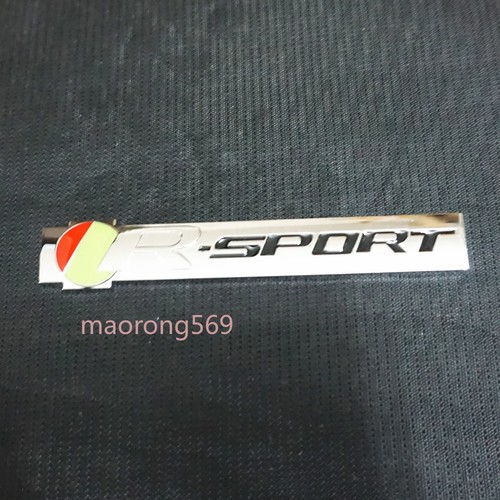 Chrome silver big - silver, r-sport