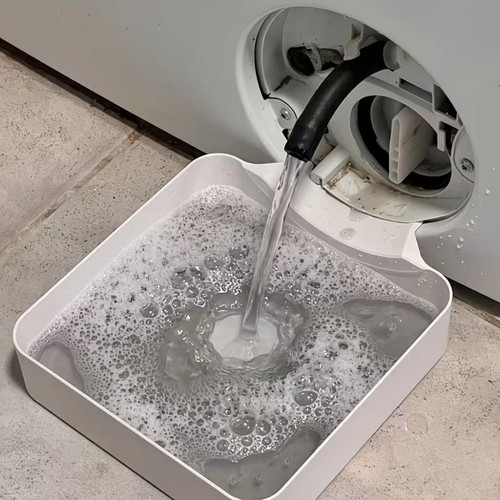 Washing machine drain tray - washing,