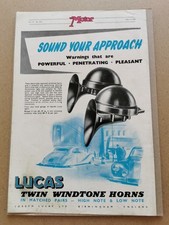 Vintage Lucas windtone horns