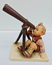 Goebel Hummel Vintage 'Star Gazer' Boy With Telescope Figurine #132 - VGC
