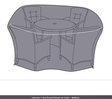 Hartman 4 Seat Round Dining
