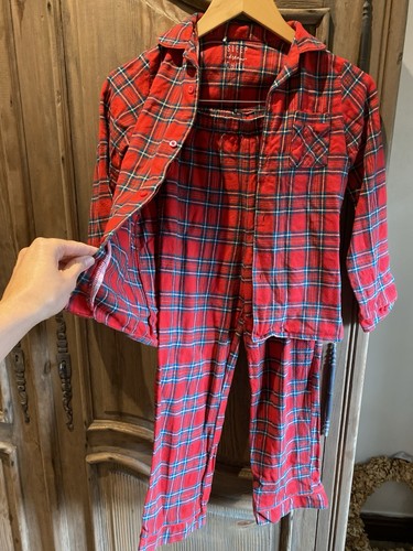 Girls red plaid checked - red,