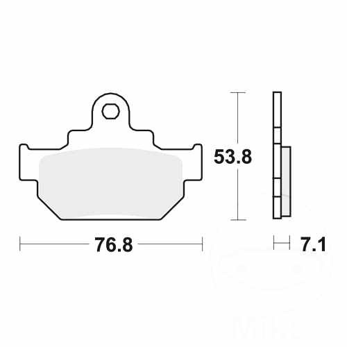 Trw brake pads - brake, 1