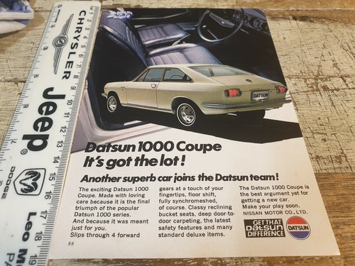 1969 datsun 1000 - 1969,