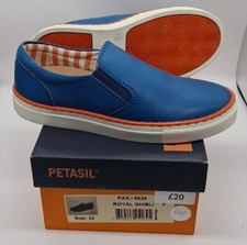 Petasil Royal Blue Leather