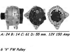 WAI Alternator for Nissan Juke