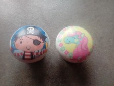 Handcrafted Childrens Door Knobs - Pirates & Unicorns by