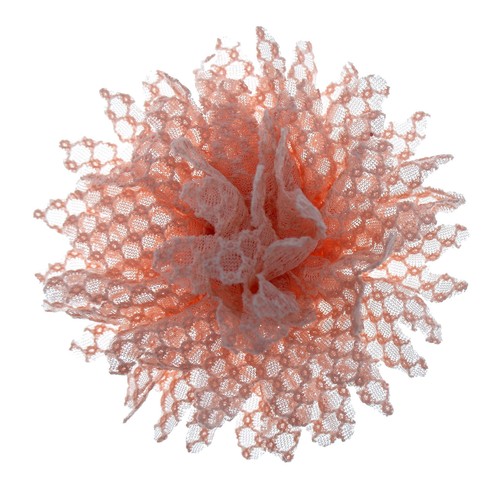 Large 12cm lace flower hair - 12cm,