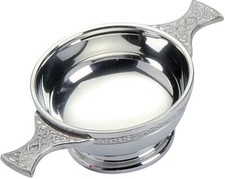 Scottish Quaich Celtic Handle