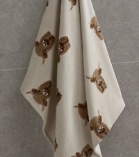 NEW HIGHLAND COW HAND TOWEL 100% COTTON BATHROOM HAND TOWEL  50 x 90cm. 