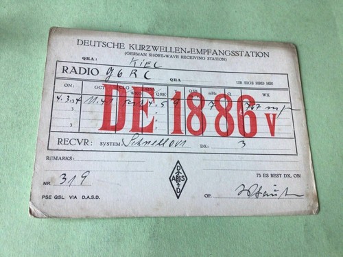 Vintage qsl radio - vintage,