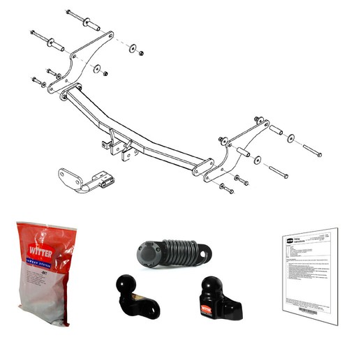 Witter towbar for renault - witter,