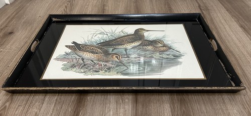 Vintage wooden tray rare - vintage,