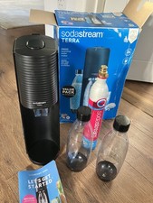 Soda Stream Terra,  (Cylinder+2 bottles) –  tested working  Sodastream Terra