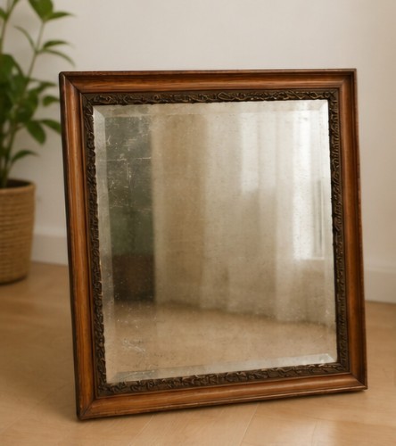 Antique vintage wall mirror - vintage,