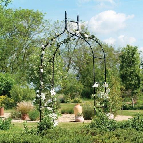 Metal garden arch rose - ,