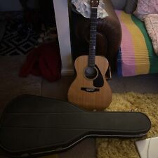 Yamaha FS-311, OOO size acoustic guitar, with hiscox classical case 