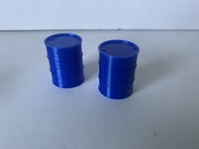 1/32 Scale Oil Drums Blue 200L