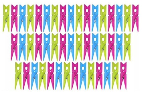 Strong plastic clothes - plastic, pegs