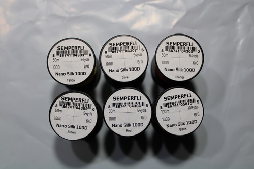 Lot spools semperfli nano - spools,
