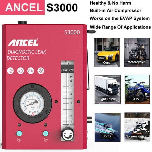 Ancel s3000 car - smoke, leak
