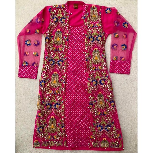 Pink gold gota 2pc - &, suit