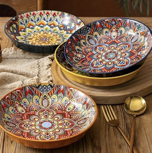 Bohemian style floral - bohemian,