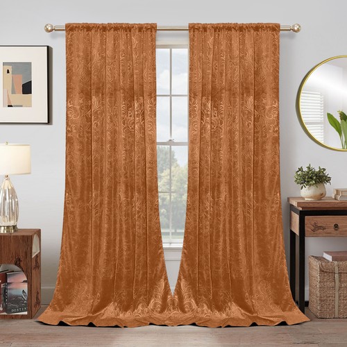 Luxury crushed velvet curtains - luxury,