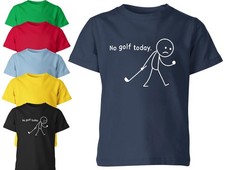 Golf Mens T shirt No Golf