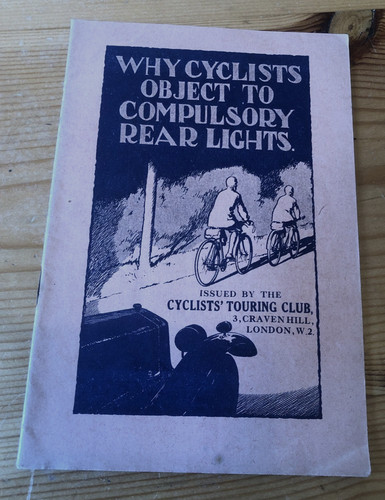 Why cyclists object to - "why,