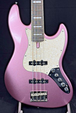 Sire Marcus Miller V7 2nd gen Rev. 4 String Jazz Bass Burgundy Mist  VGC