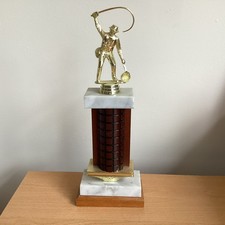 Vintage Fishing Trophy From
