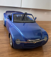 Barbie 2004 Cali-Girl Blue Chevrolet Convertible by Mattel (missing CD Player)