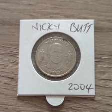 Nicky Butt 2004 England (Man Utd) World Cup Collection Coin