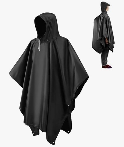 Waterproof poncho adult - waterproof,