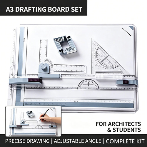 Drawing board set architect - drawing,