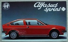 ALFA ROMEO ALFASUD SPRINT Car