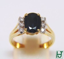 Brand New Sapphire Ring with 6