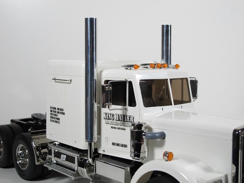 Pair aluminum exhaust - pair, straight