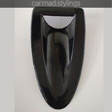 Bonnet Vent Black Plastic