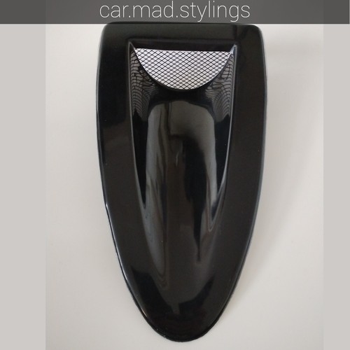Bonnet vent black plastic - black,