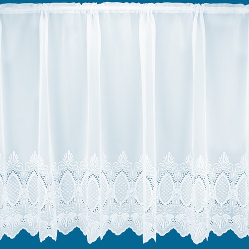 Fiona embroidered sheer voile - sheer,