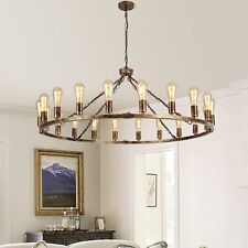 Wagon Wheel Chandelier 20