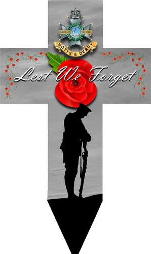 Personalised remembrance poppy - remembrance,