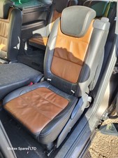 Seat Alhambra 2nd Row Seat Passenger Side Brown Leather MK2 2010 - 2020