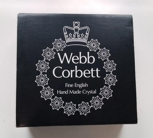 Webb corbett tumbler glasses - webb,