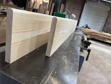 Solid Pine Window Sill, Bullnose , Double Round,  20/25/40mm Thickness.