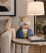 Vintage Style Mouse Bust